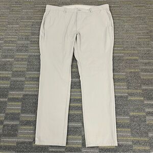 Holderness & Bourne The Garvey Lt Gray Tailored Fit Golf Pants Men's Size 42x32